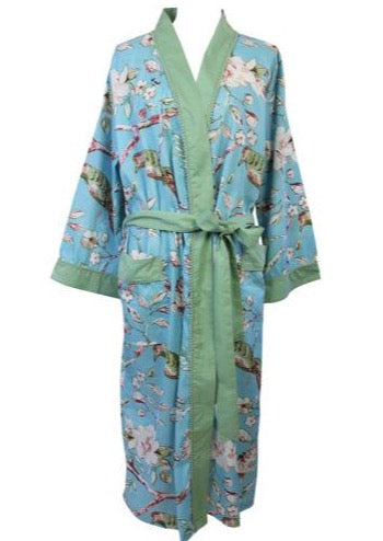 Cotton Bathrobe Peignoir Nightgowns | Men Cotton Dressing Gown Robe -  Summer Cotton - Aliexpress