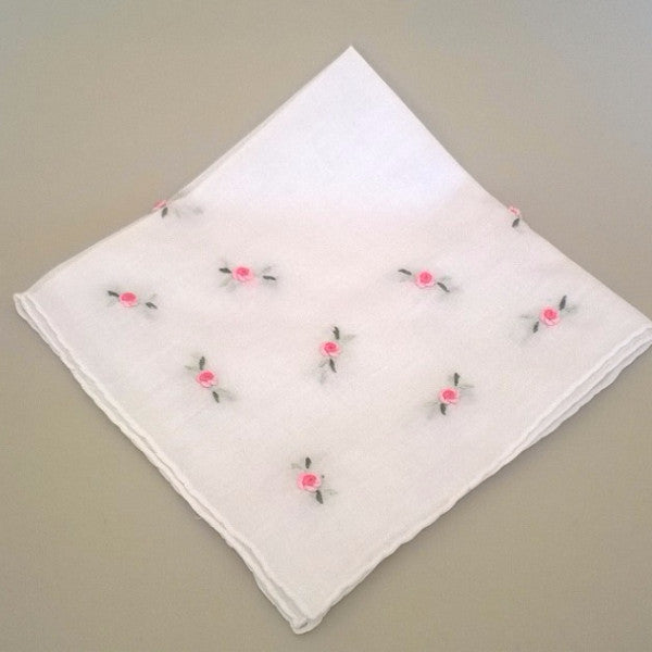 Handkerchiefs English Rose Linens