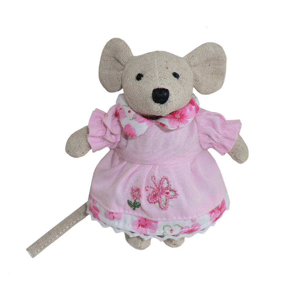 Pink Floral Mini Mouse – English Rose Linens